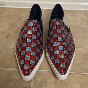 Marc Jocobs checkered low-top shoes, size 39 (EU)